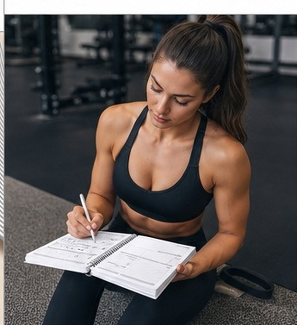 Nutrition Of Fitness - دفتر تخطيط اللياقة البدنية 11.7x8.5، دفتر