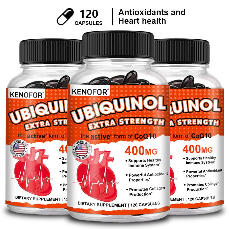 سوفتجيل مضاد للأكسدة من كينوفو - مراجعة Coq10 Ubiquinol Softgel وسعره